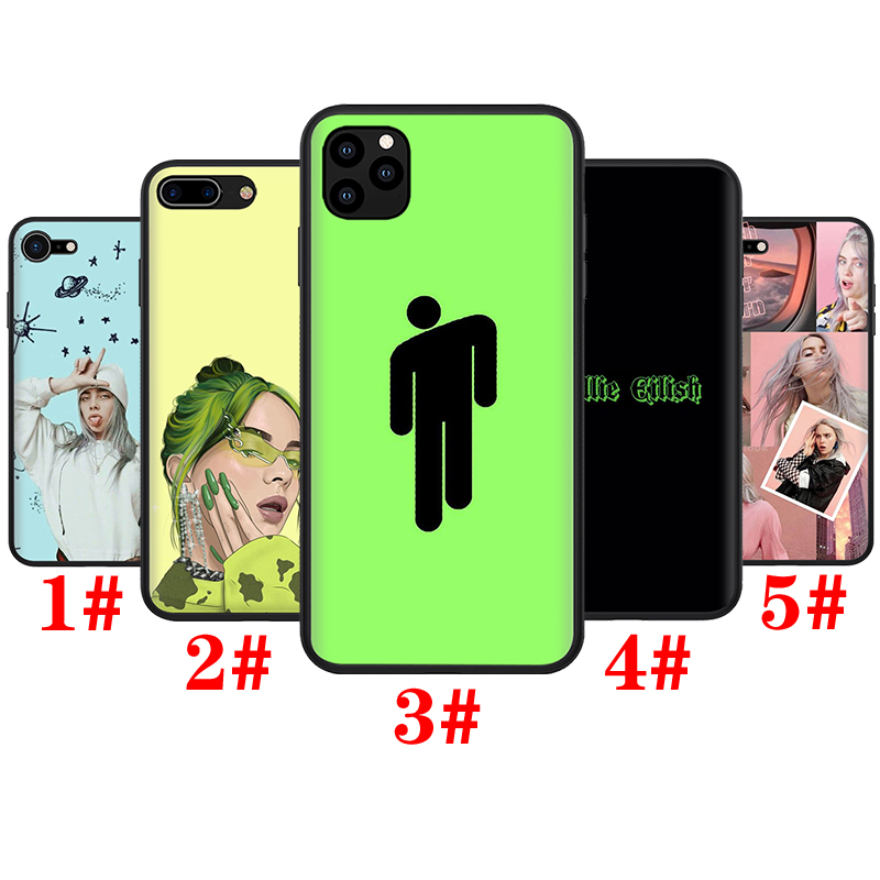 Ốp Lưng Phong Cách Billie Eilish Cho Iphone 11 12 Pro Mini Xs Max X Xr