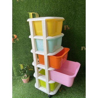 Tủ đa sắc 5 tầng