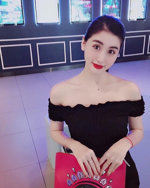 Đầm Maxi Trể Vai Thailand