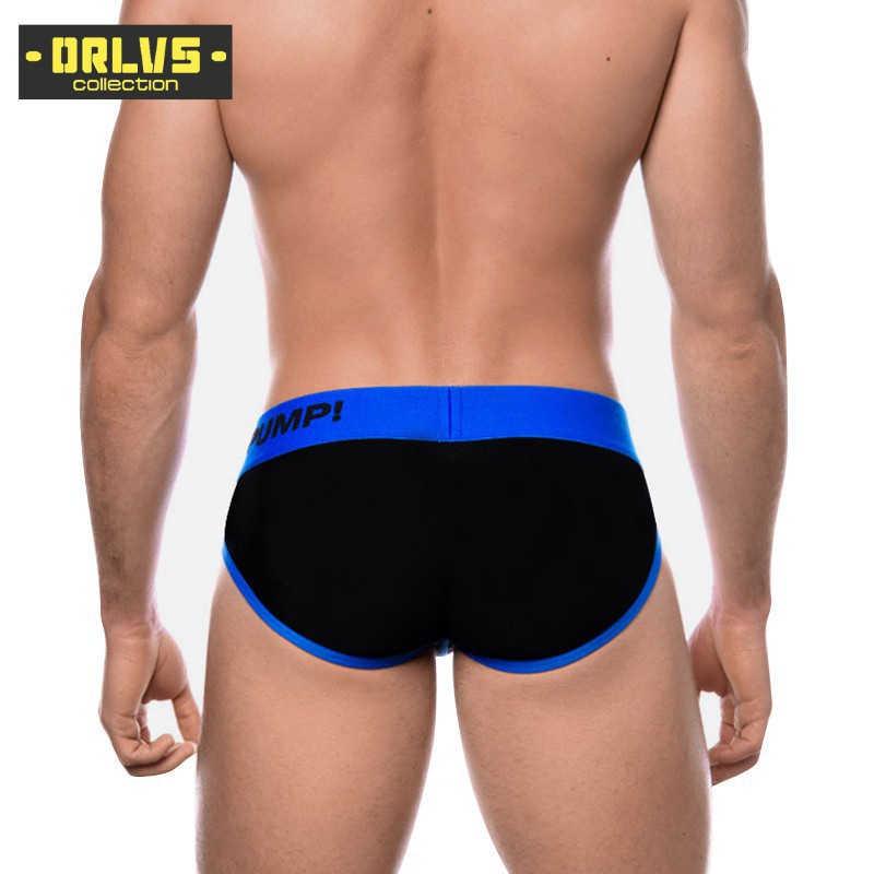 Quần lót thể thao ORLVS Pu5107 cotton mềm mại thoáng khí nhanh khô cạp thấp thời trang cho nam