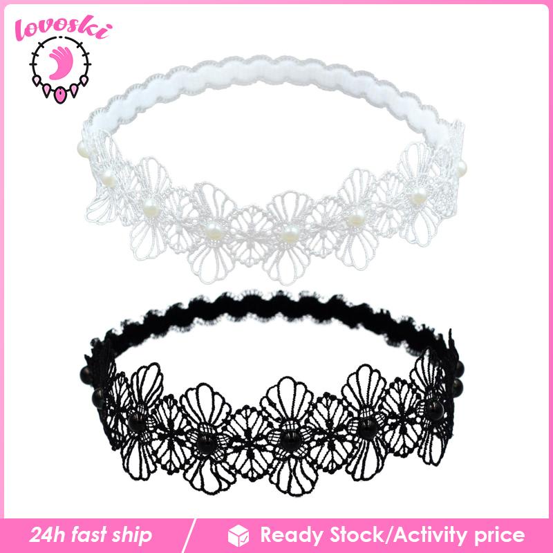 Vòng Ren Lưới Thêu Hoa Đeo Chân Cho Cô Dâu