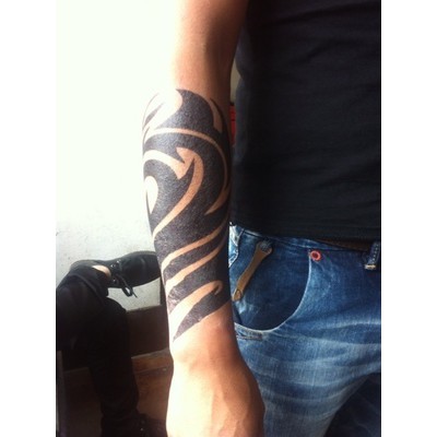 Hình xăm dán tatoo bắp tay - miếng dán hình xăm đẹp dành cho nam