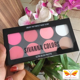 Phấn má hồng Sivanna Colors Ultra Blush Palette