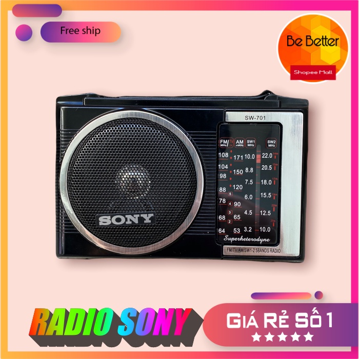 Radio Sony SW 701-702-703 rẻ nhất HCM