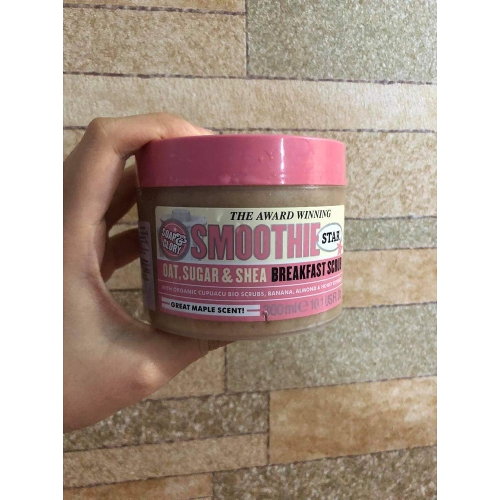 TẨY TẾ BÀO CHẾT BODY SOAP N GLORY BREAKFAST CLUB BODY SCRUB 300ML CHÍNH HÃNG - 11325