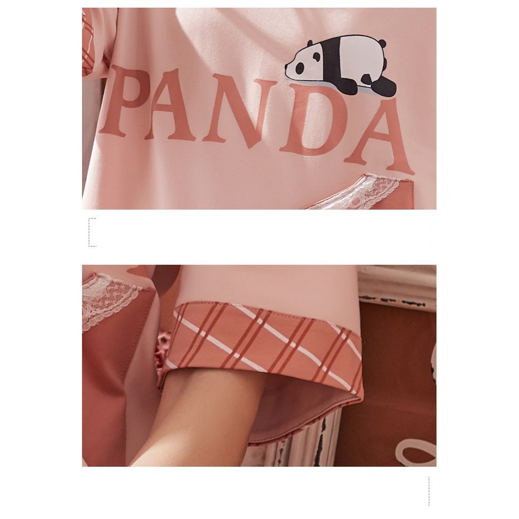 Đầm ngủ panda mặc nhà TB0975