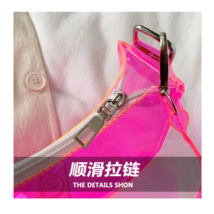 Túi Xách Jelly Trong Suốt Nhỏ Xinh Thời Trang Hàn Quốc Cho Nữ