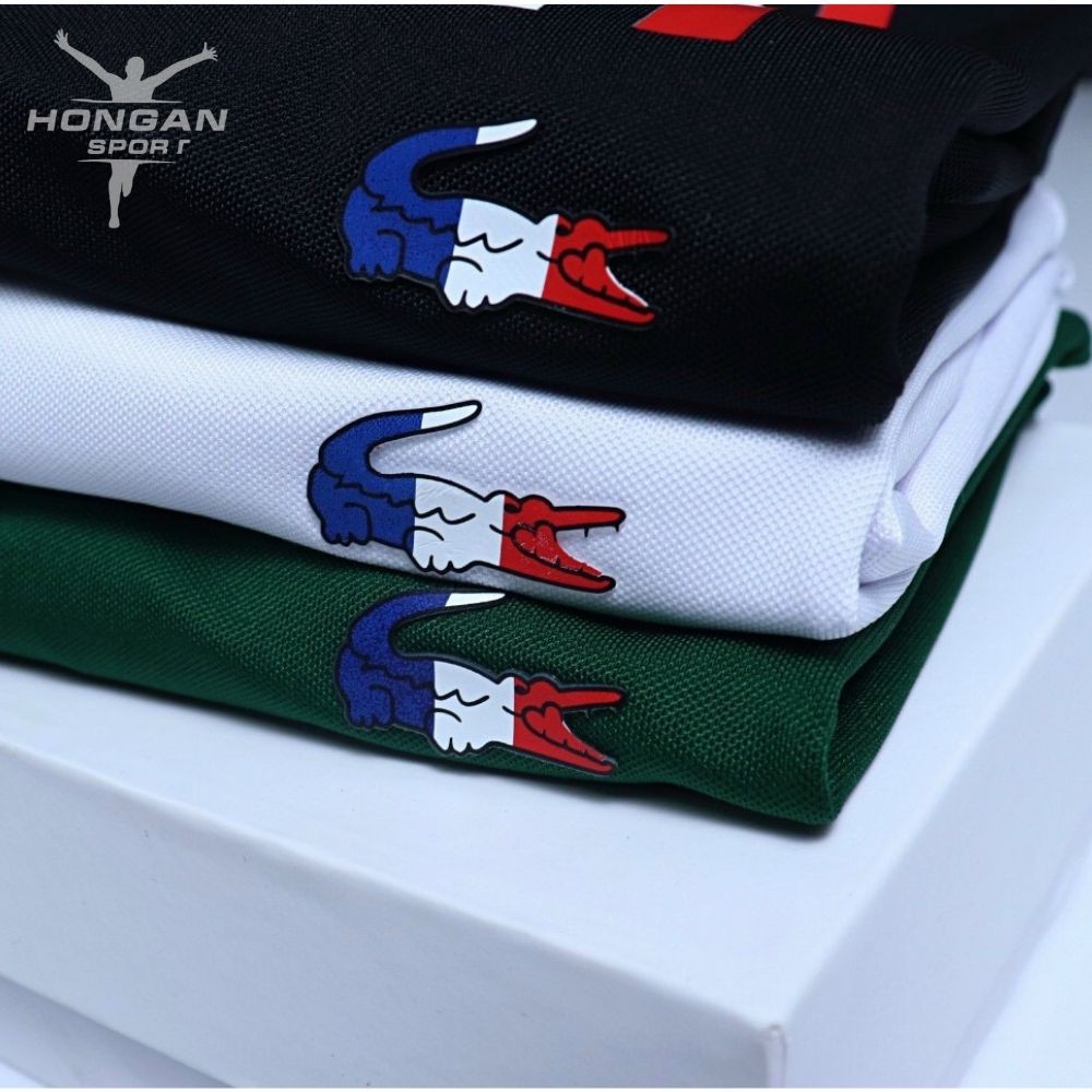 Áo Polo Nam Thể Thao Cao Cấp, Áo Polo Nam Có Cổ Ngắn Tay Cá Sấu VNXK Ful Tag