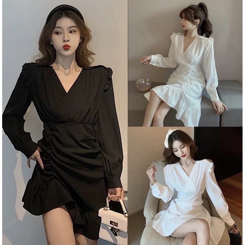 ĐẦM DỰ TIỆC DÁNG SUÔNG