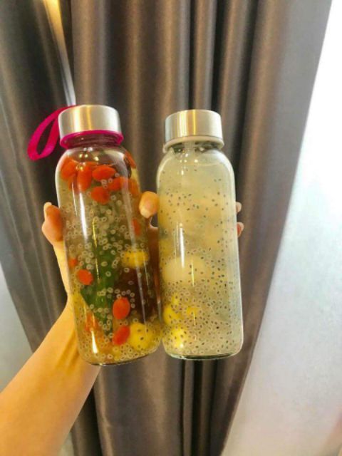 CHAI THỦY TINH DÂY XÁCH 500ML