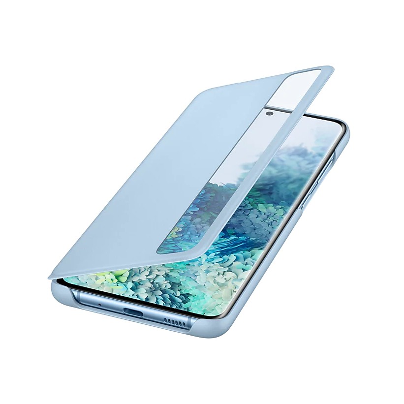 Bao Da Clear View Samsung Galaxy S20 Plus, Vuốt Trả Lời, Màn Hình Led Hiện Thông Báo, Chống Sốc, Hàng Chính Hãng