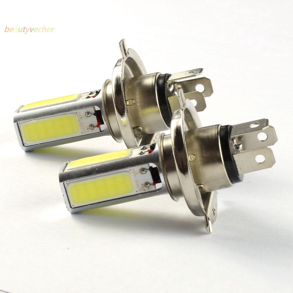 2 X H4 9003 Hb2 300ma White Cree Led Bulbs Car Fog Drl Driving Light Headlight