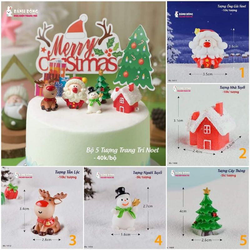 Cắm Trang Trí Noel Giáng Sinh
