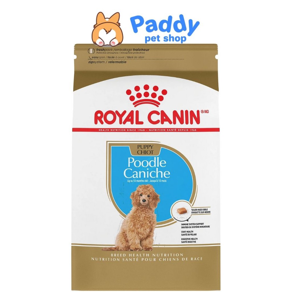 Thức ăn hạt Royal Canin Poodle Puppy cho chó con dưới 10 tháng tuổi