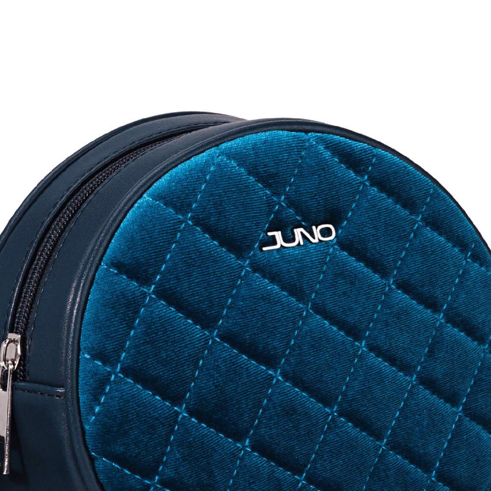 Túi Juno đeo hông dáng tròn vải nhung - TXN269