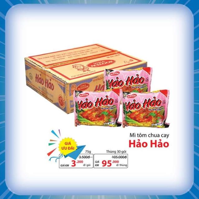 Mì hảo hảo các vị 75g