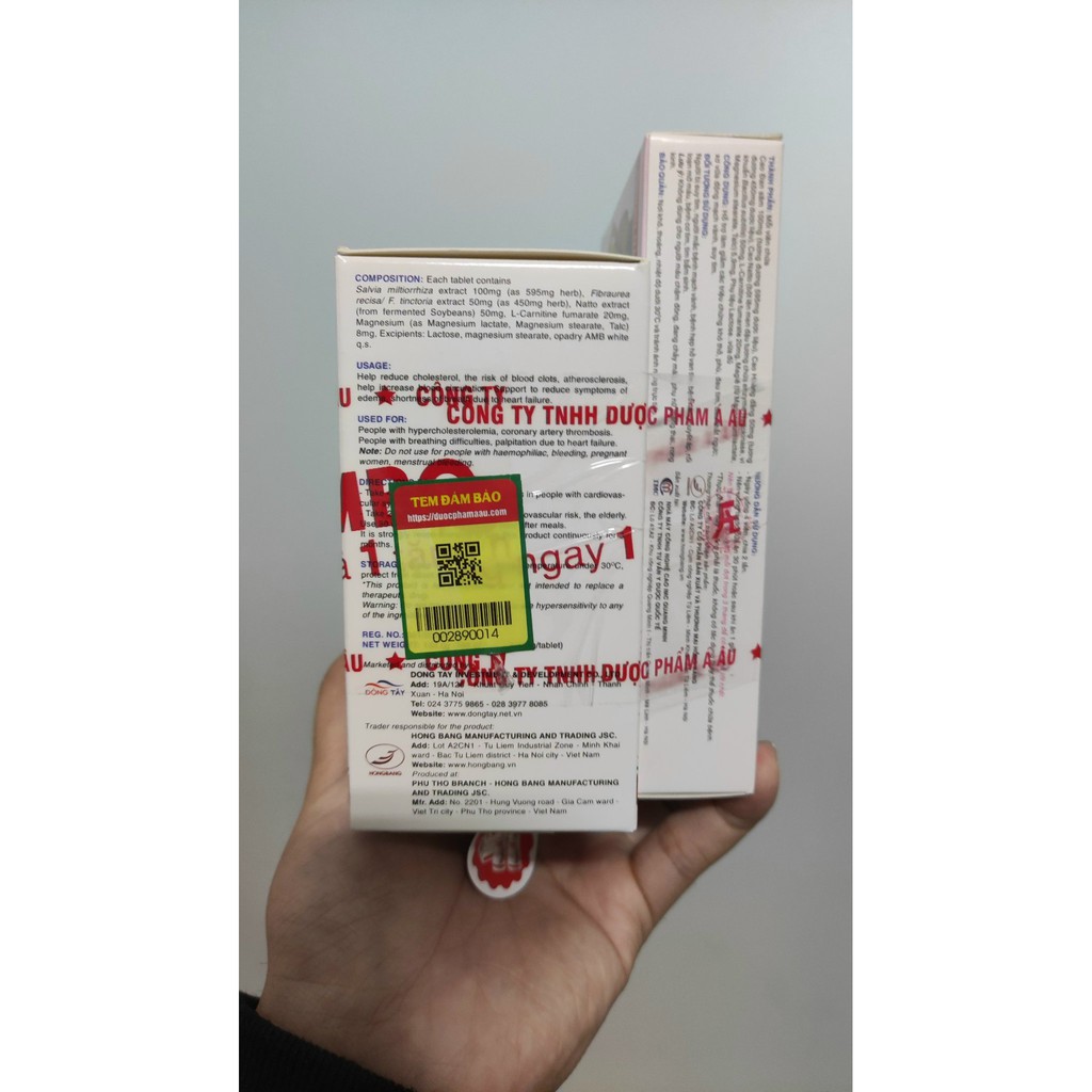 [MỚI] Ích Tâm Khang (Hộp 180 Viên) Phòng Và Hỗ Trợ Bệnh Suy Tim - thuocviet24h