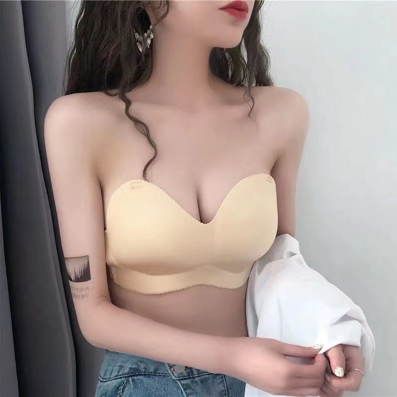 Áo Ngực Không Dây Không Gọng Chống Trượt Lưng Trần Gợi Cảm Cho Nữ