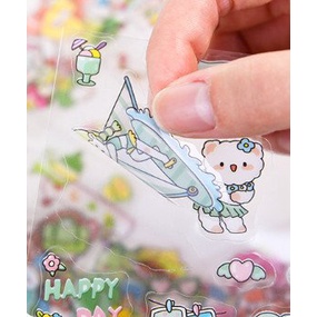 Sticker - hình dán bình nước, nón bảo hiểm, vật dụng gia đình