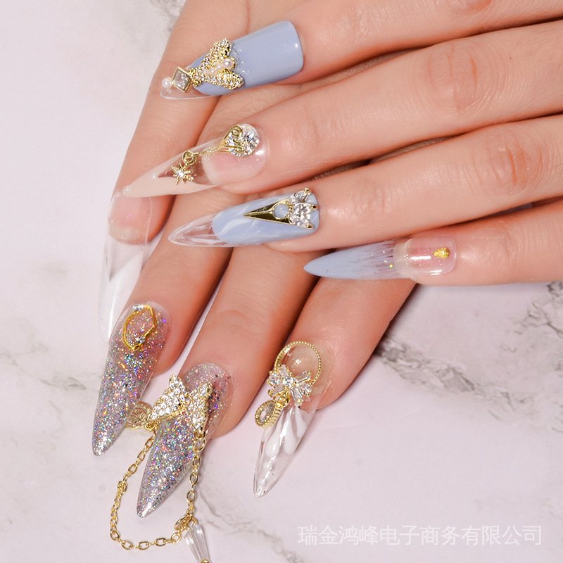 Phụ Kiện Trang Trí Móng Tay Nghệ Thuật Thời Trang Sành Điệu Cho Nữ
