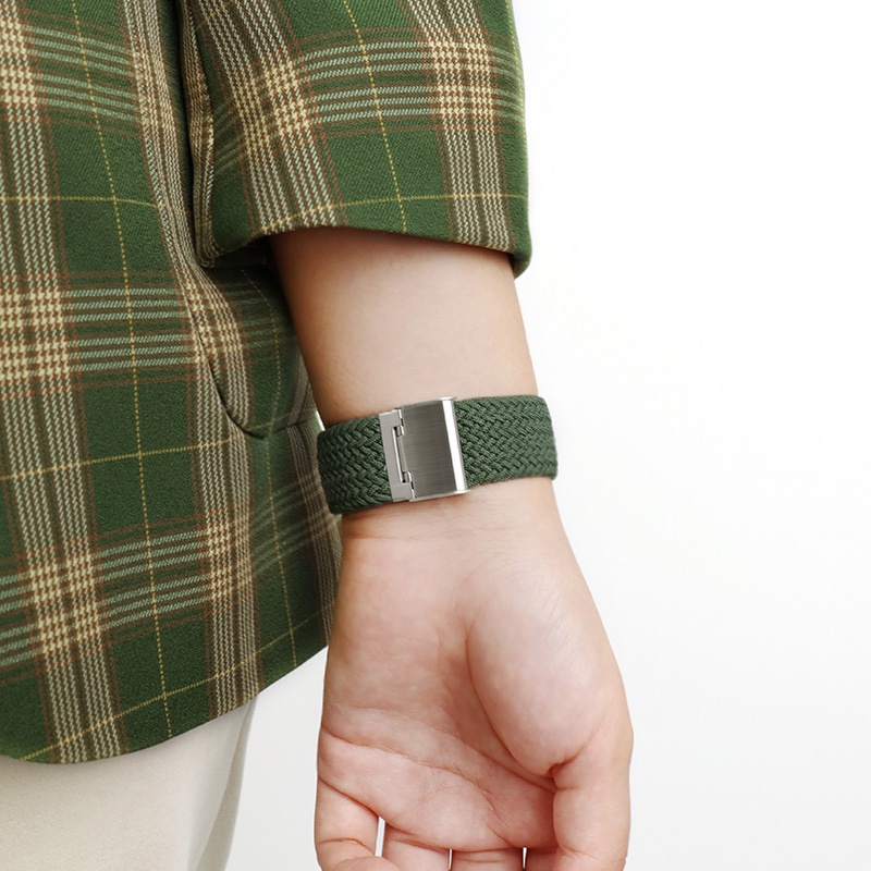 Dây Đeo Sợi Nylon 20mm Cho Đồng Hồ Thông Minh Xiaomi Huami Amazfit Bip U Pro GTS 3 Bip S GTS 2 Mini GTR 42mm