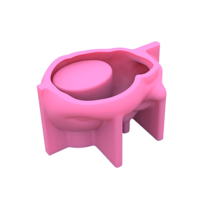 Khuôn Silicone Dùng Làm Chậu Cây Mọng Nước DIY Hình Cáo Nhỏ