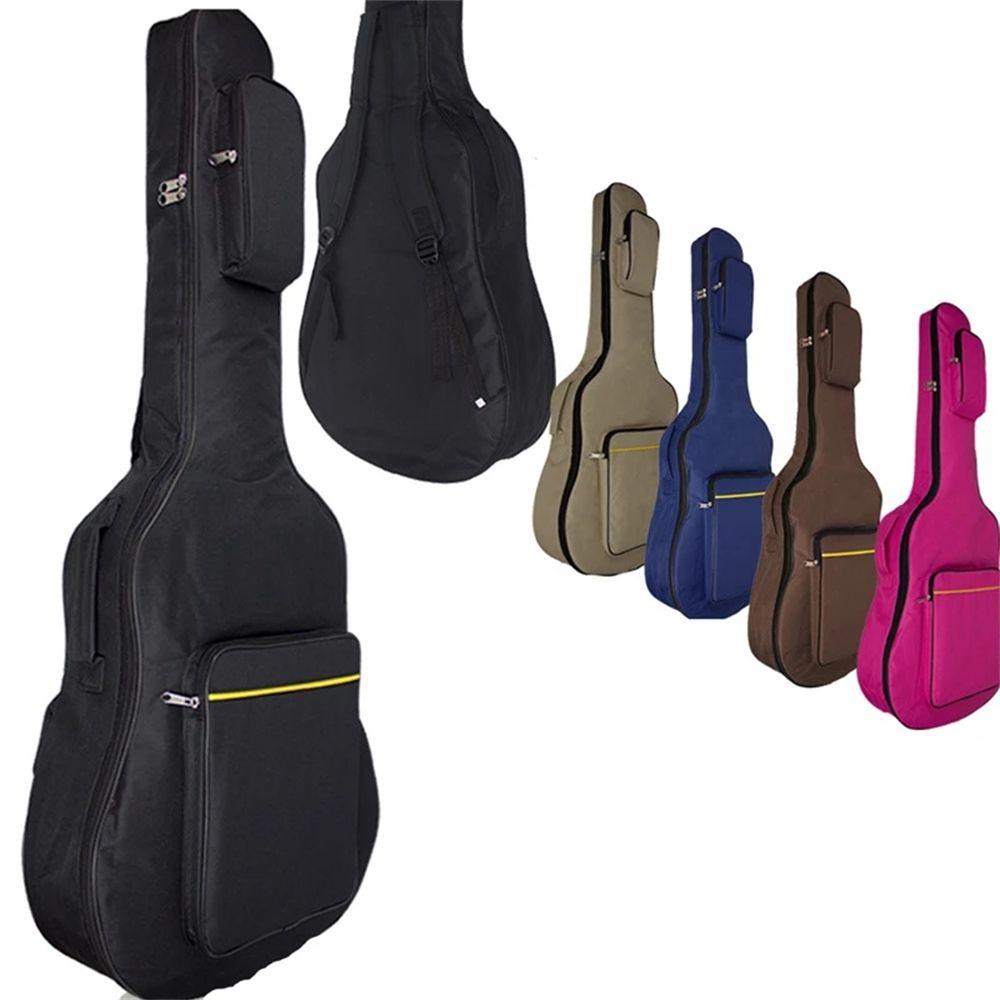 Túi Đựng Đàn Guitar 41 Inch 600D Bằng Vải Oxford Dây Đeo Vai Có Thể Điều Chỉnh Ốp
