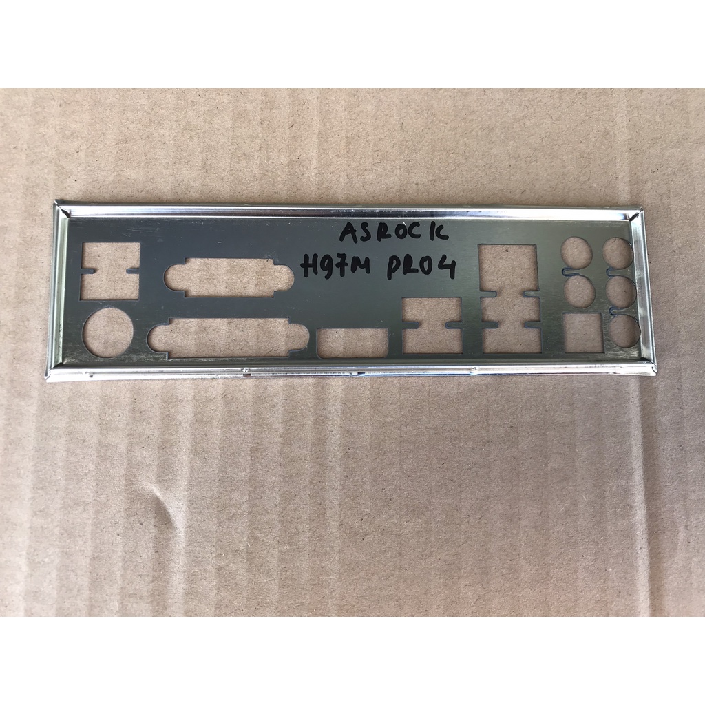 Chặn main ASROCK H97M PRO4 dùng nắp sau thùng máy