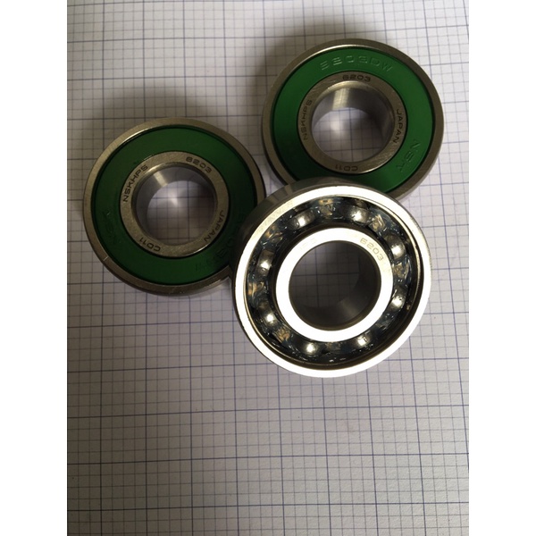 Vòng bi, bạc đạn NSK 6203 DW sử dụng cho xe máy