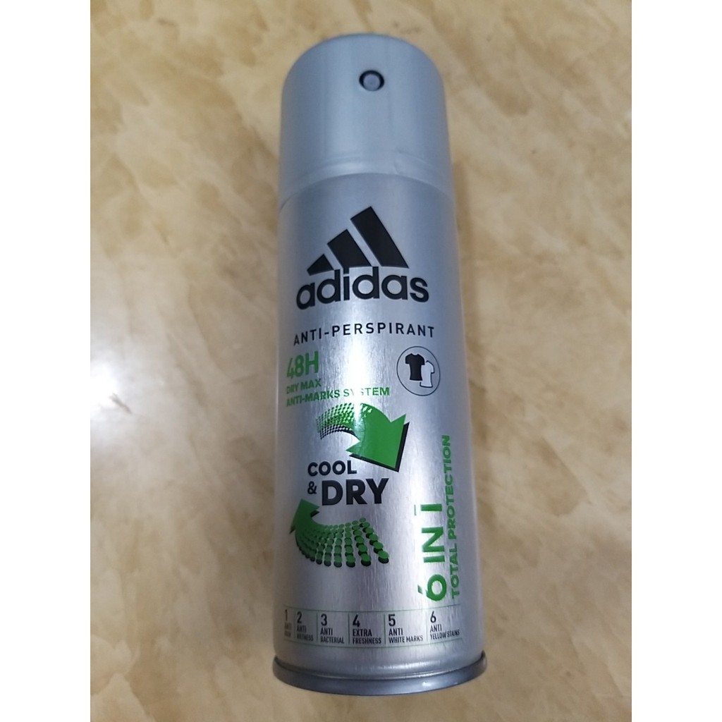 XỊT KHỬ MÙI TOÀN THÂN NAM NGĂN MỒ HÔI ADIDAS 150ML