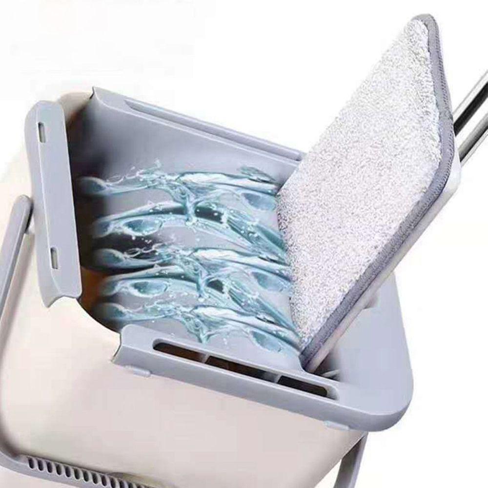 Nickolas Bộ Cây Lau Nhà Phẳng Lau Sàn Ướt Và Khô Chống Ăn Mòn Có Thể Xoay Được Dùng Được Cho Nhà Ở