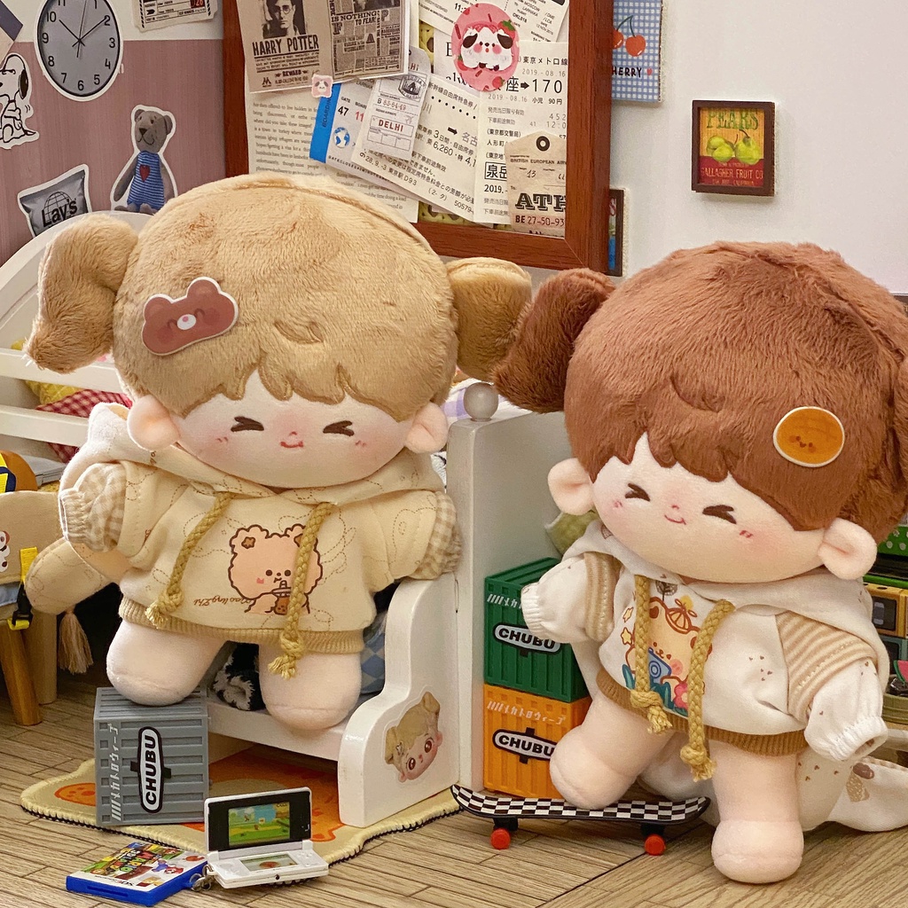 Áo hoodie cho doll 10cm 15cm 20cm - Outfit doll 10cm 15cm 20cm