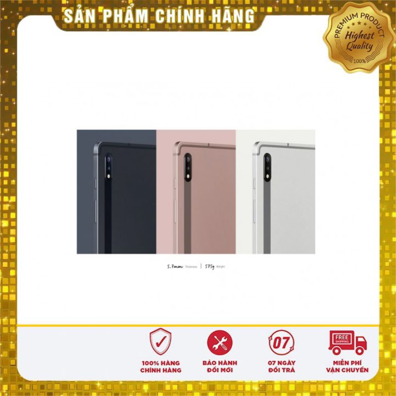 Máy tính bảng Samsung Galaxy Tab S7/ S7+Tặng Bao da bàn phím Chính Hãng, Hàng Mới 100%, Nguyên Seal, Bảo hành 12 tháng.