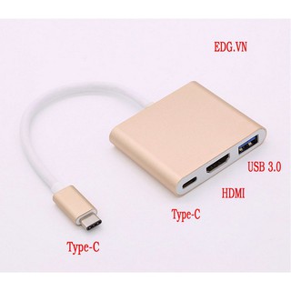 Cáp chuyển USB Type-C sang HDMI và USB