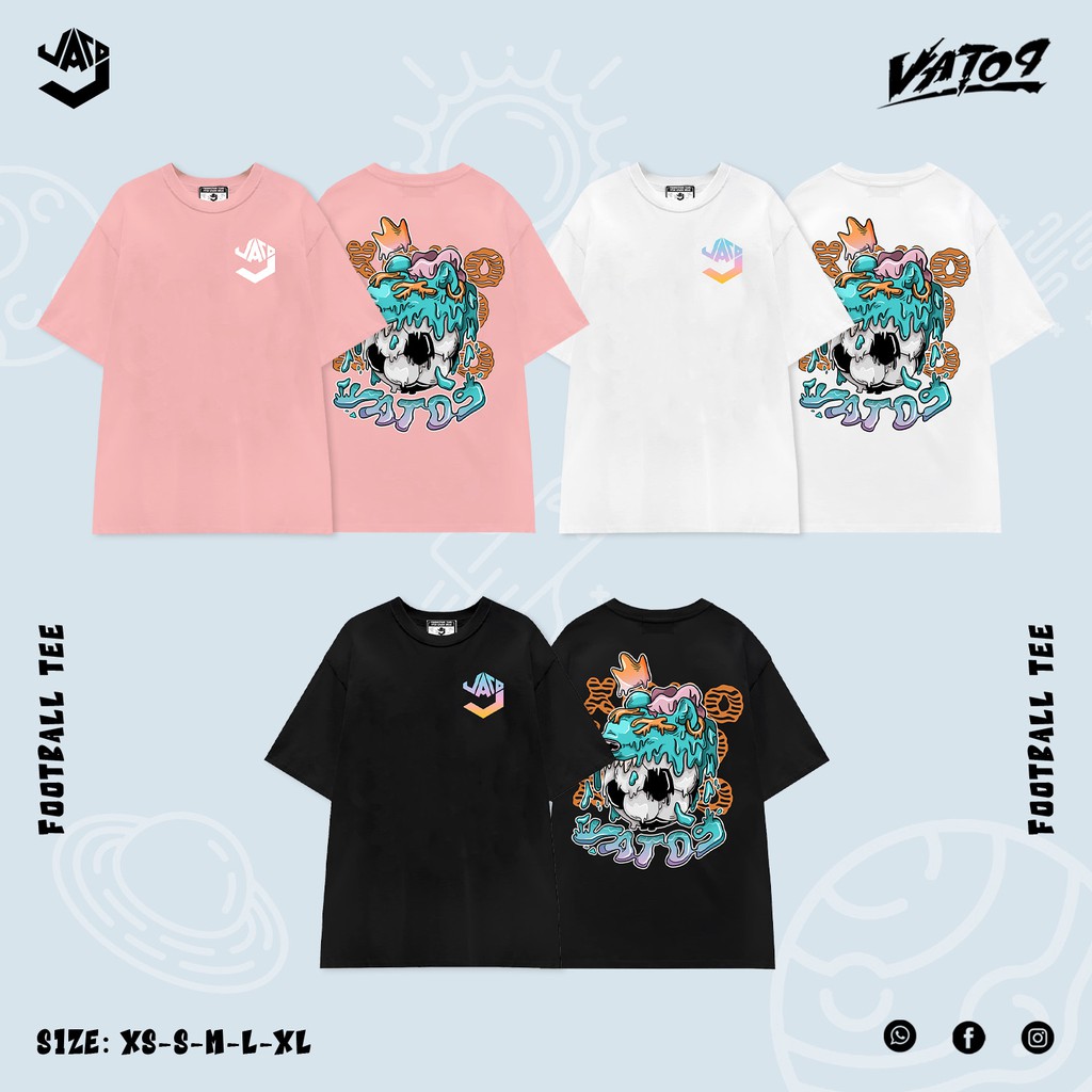 Áo thun nam nữ, áo phông Văn Toàn VATO9'S ZONE Melt Ball Tee