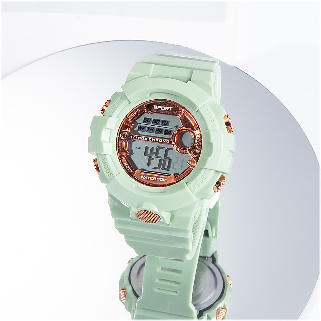 Đồng hồ điện tử nam nữ SPORT AOSUN kiểu dáng thể thao, đầy đủ chức năng, chống nước tốt | BigBuy360 - bigbuy360.vn