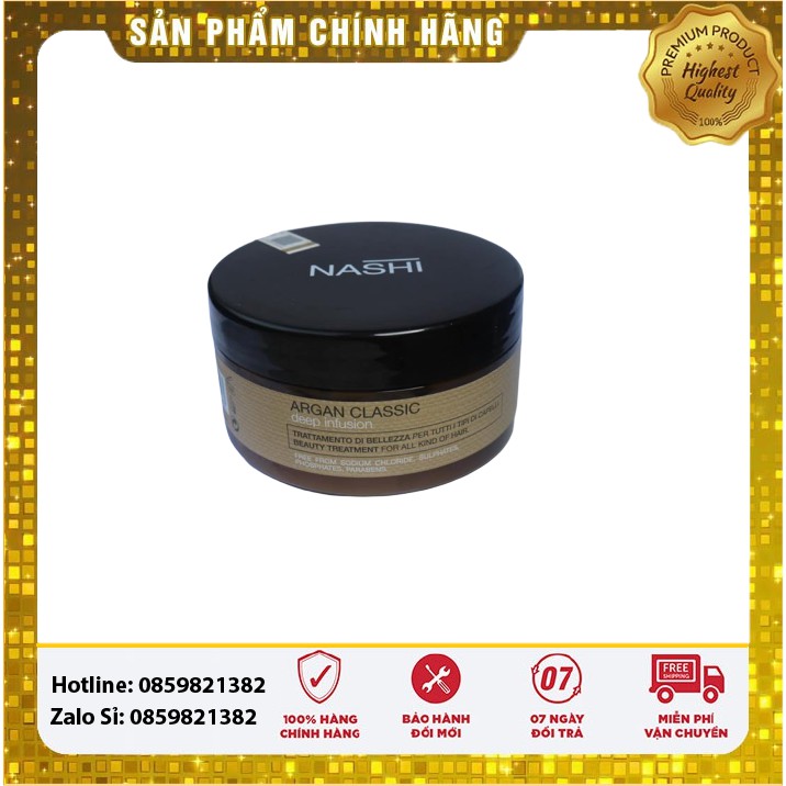 Dầu Hấp Dưỡng Phục Hồi Nashi Argan Deep Infusion 250ml - Ý