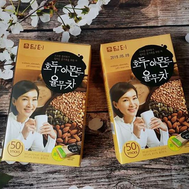 Bột ngũ cốc dinh dưỡng Damtuh Hàn Quốc Hộp 50 gói