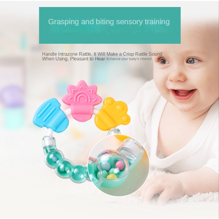 Vòng Tay Đồ Chơi Bằng Silicone Cho Bé Đang Mọc Răng