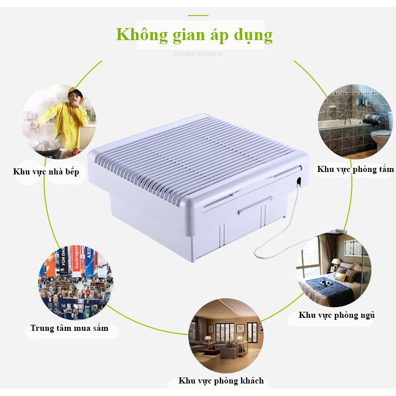 Quạt thông gió gắn tường 2 chiều LAVFILL LFW-15DK; LFW20DK; LFW-25DK; LFW-30DK - Chính hãng giao hàng từ TPHCM