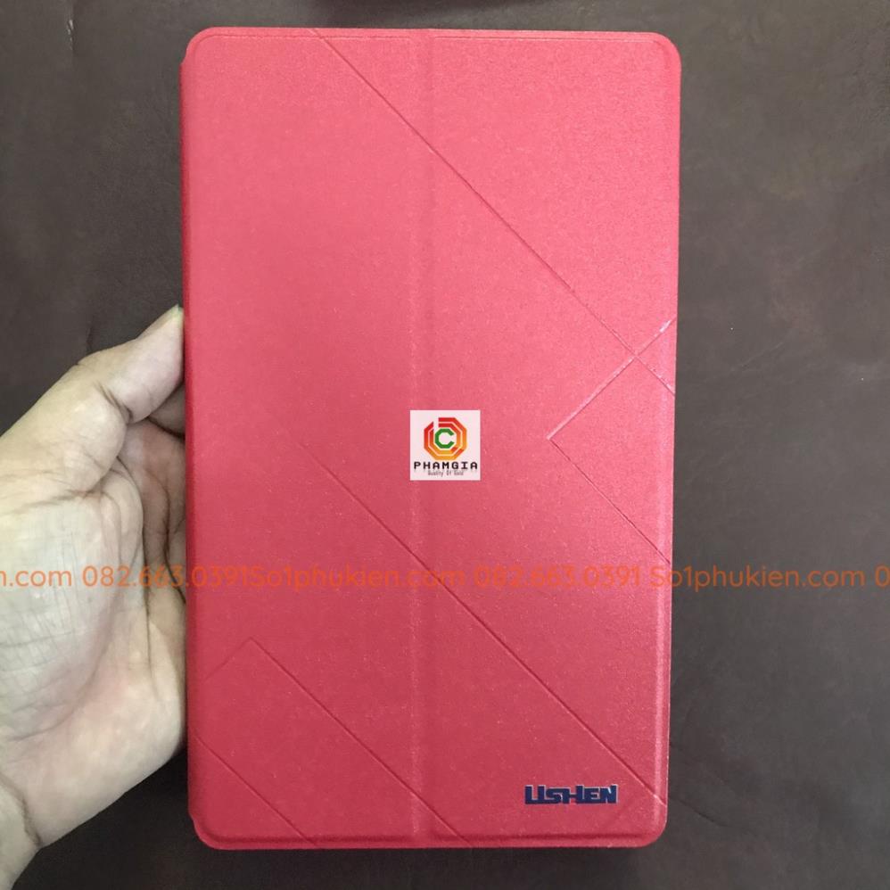 Bao da Samsung Tab S7 FE  hiệu Lishen có chống gập xem phim