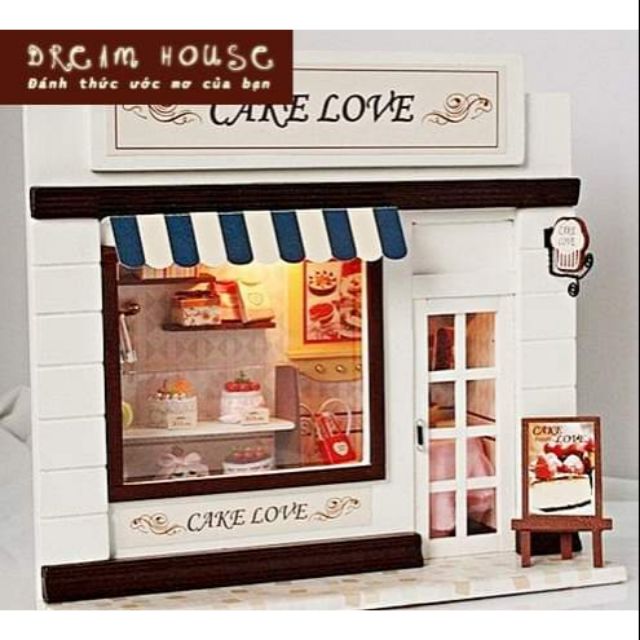 Đồ chơi cho bé - mô hình tiệm bánh Cake Love