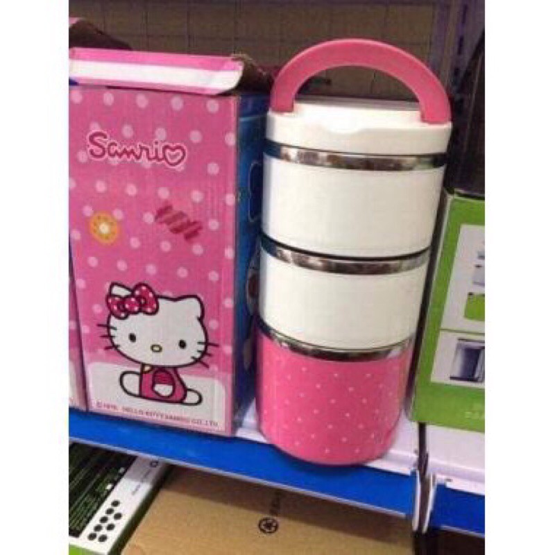 Cặp lồng inox chấm bi