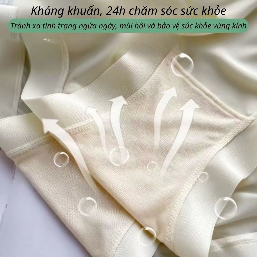 Quần lót nữ su cao cấp, quần chíp mịn màn làn da không gây kích ứng, thoáng mát L130