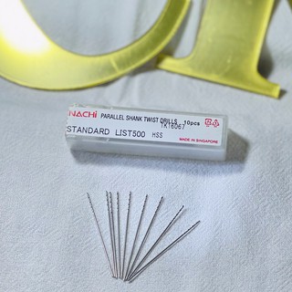 Mũi khoan Nachi 0.5mm - 1.0mm HSS - L500