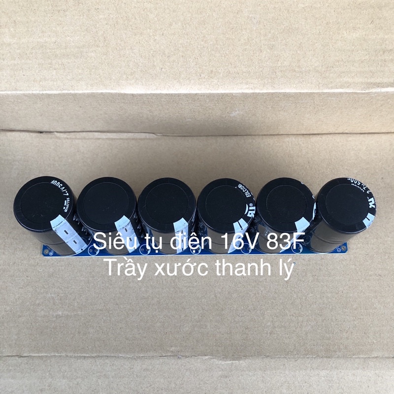 Siêu tụ điện 16V 83F 100A thanh lý