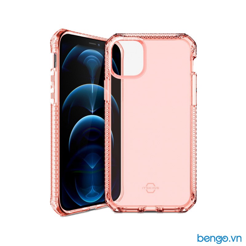 Ốp lưng iP 12/12 Pro/12 Mini/12 Pro Max ITSKINS Spectrum // Clear Antimicrobial