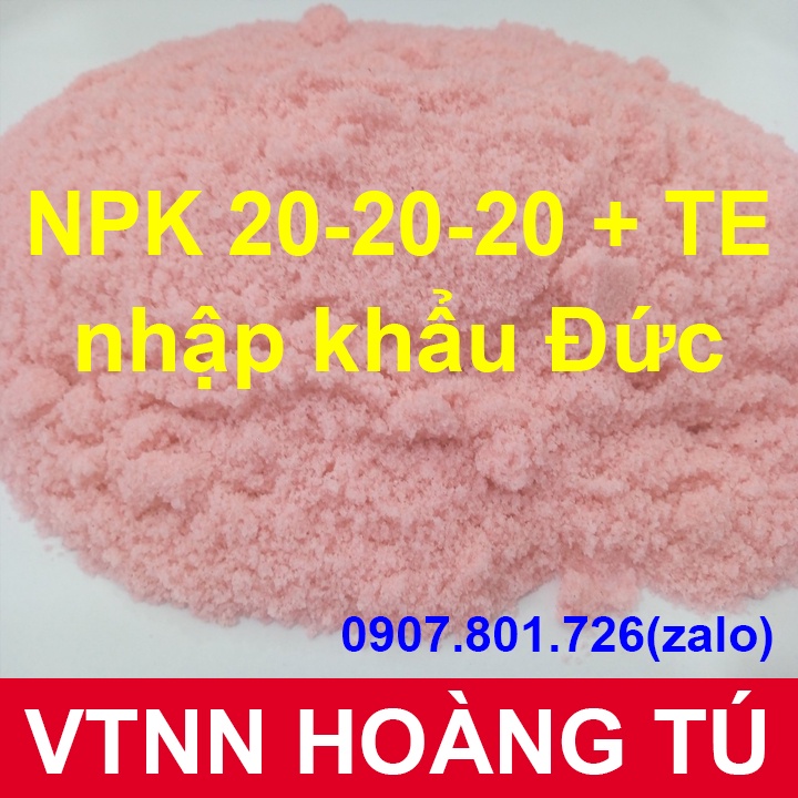 PHÂN BÓN LÁ 20-20-20 DELTA SOL - NHẬP KHẨU ĐỨC - gói 1 kg