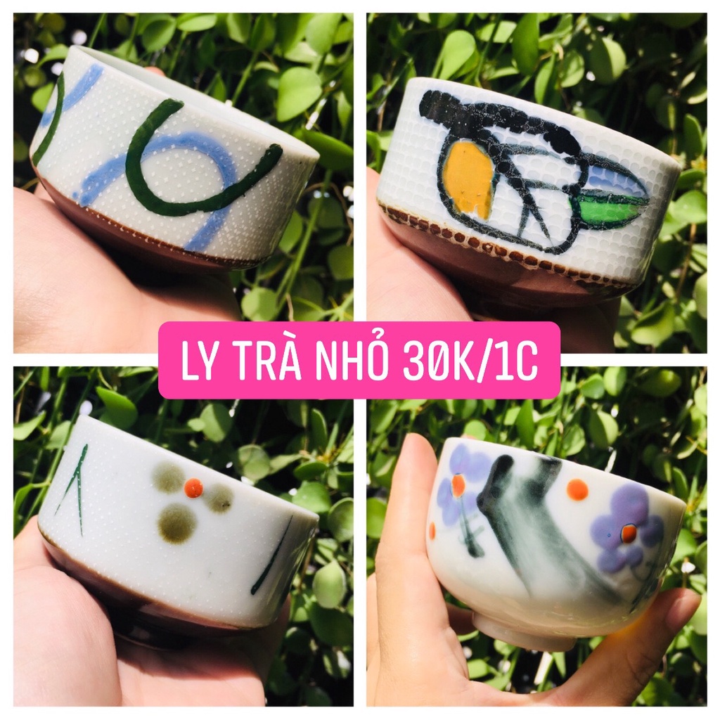 GỐM NHẬT - LY TRÀ NHỎ ĐỒNG GIÁ 30K