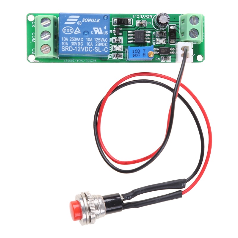 Mô Đun Rơ Le Hẹn Giờ DC 12V 1 10s Chuyên Dụng